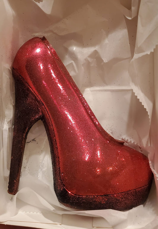 Chocolate High Heel Shoe